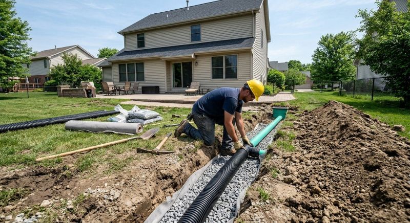 Rainwater Runoff Drainage